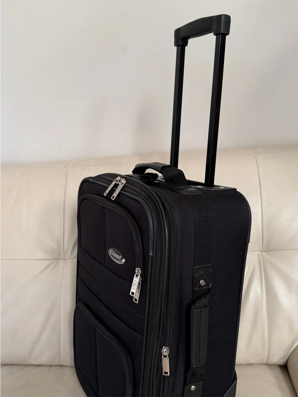 Sport Black Carry-On Travel Bag, Ciao!